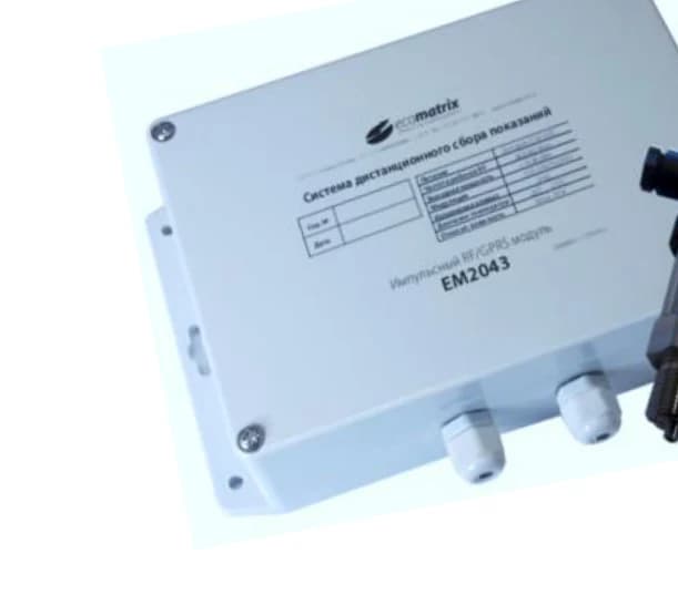 Módulo radiotransmisor de impulsos RF/3G/LTE EM2043 con sensor de presión