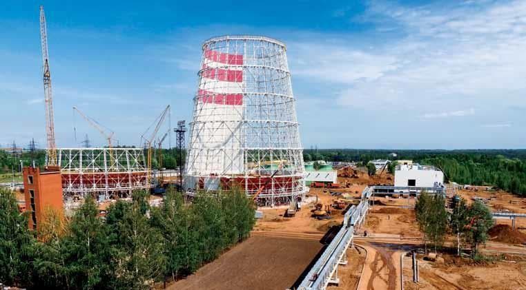 Turbina de vapor de 220 MW instalada en Nizhnekamsk
