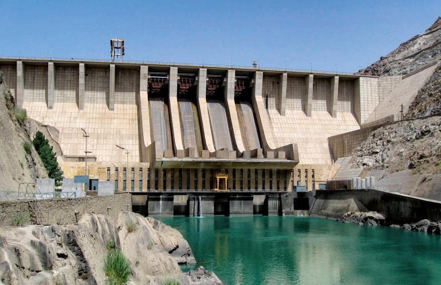 Presa de la central hidroeléctrica de Naglu, Afganistán