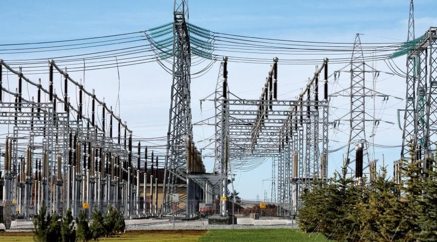 Aparamenta de la subestación Schelokov de 500 kV