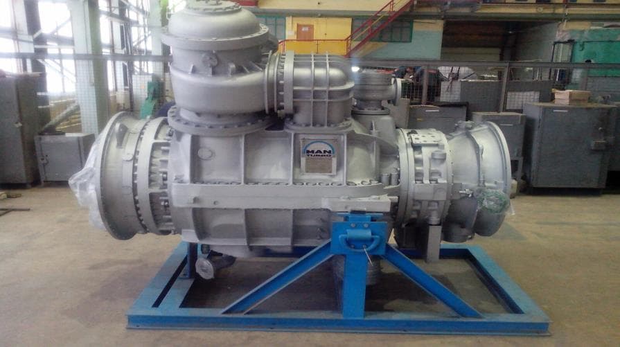 Estación compresora de gas lift de Turkmenneft