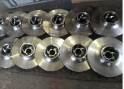Discos de rotor de compresor mecanizados