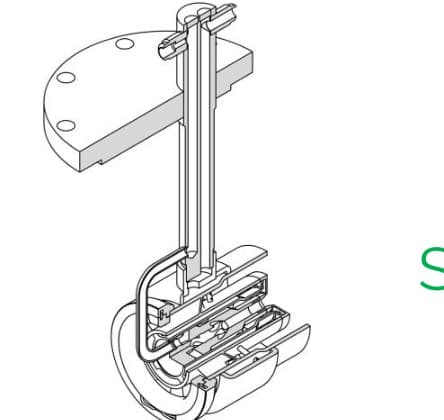 Boceto de diseño del dispositivo quemador Taurus 60